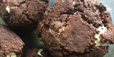 Marshmallow dandy brownie cookie
