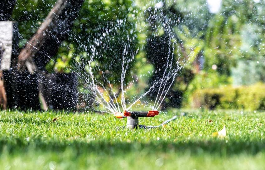 Lawn sprinkler repair in Texas