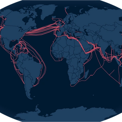 Submarine global network 