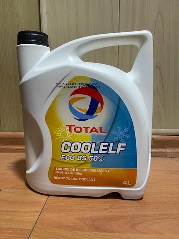 4L container of Total COOLELF ECO BS 50% coolant.