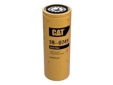 Yellow CAT fuel filter with model number 1R-0749.