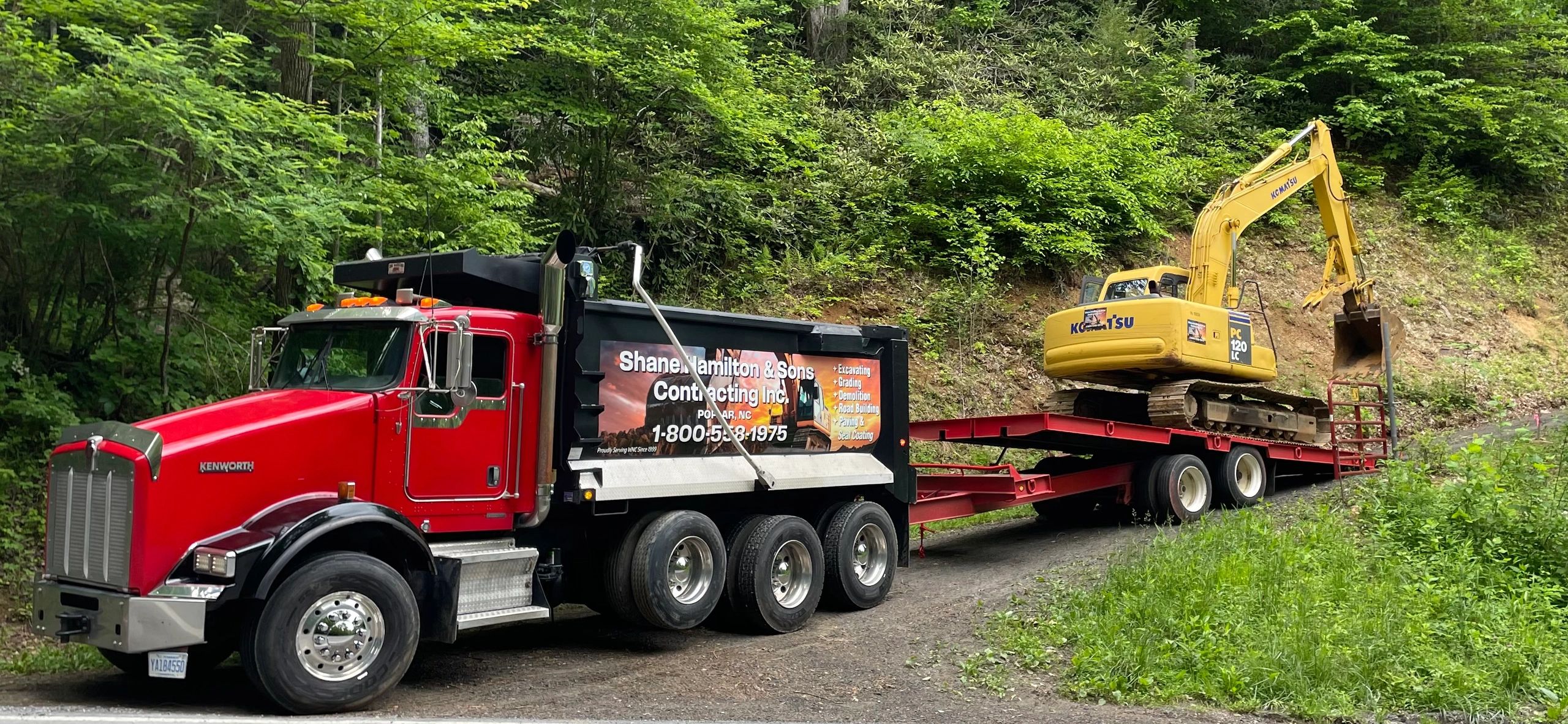 Shane Hamilton and Son's Contracting Green Mountain,NC.