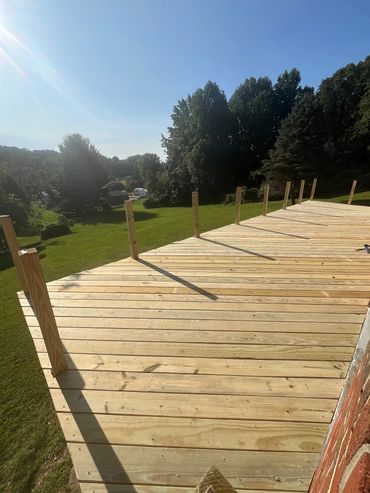 "Handyman service fixing door frame in Emmitsburg, MD"