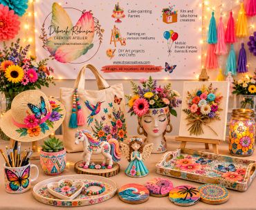 Choose from a variety of easy-to-do craft activities.