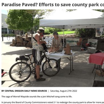 Paradise Paved? Efforts to save county park continue