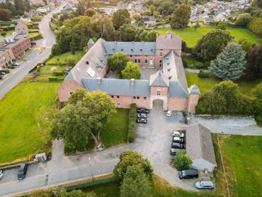 Aerial view of Chateau-ferme De Hombroux