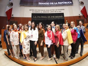 Senador Gustavo MAdero luego de la aprobación del tamiz neonatal en recién nacidos