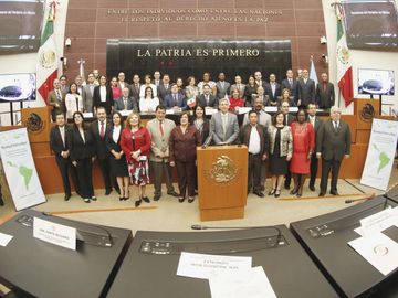 Senador Gustavo Madero en el Parlamento Letinoamericano y del Caribe, Parlatino
