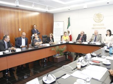 Senador Gustavo Madero en comparecencia de embajadores de América Latina