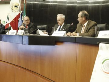 Senador Gustavo Madero en la Presentación del Acuerdo Global México-Unión Europea 