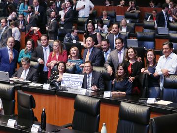 Senador Gustavo Madero celebra aprobación de la Guardia Nacional con carácter civil