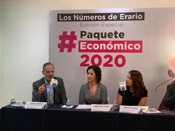 Senador Gustavo Madro en análisis del Paquete Económico 2020 organizado por México Evalúa.
