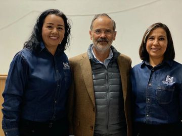 Gustavo Madero en el festejo de los 70 años del PAN en el municipio de Aldama, Chihuahua