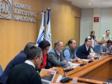 Gustavo Madero en lanzamiento de Acción Digital, campaña del PAN sobre trabajo en redes sociales