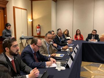 Gustavo Madero se reunió con integrantes de la COPARMEX