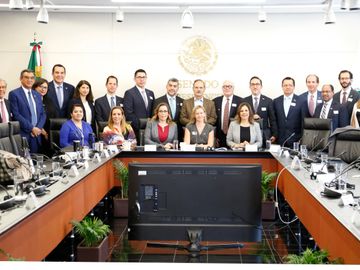 Senador Gustavo Madero reunión con Empresarios de Estados Unidos
