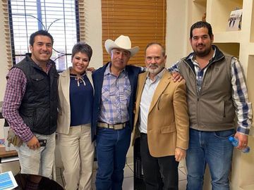 Gustavo Madero visita el municipio de Camargo y platicó con el alcalde Arturo Zubia