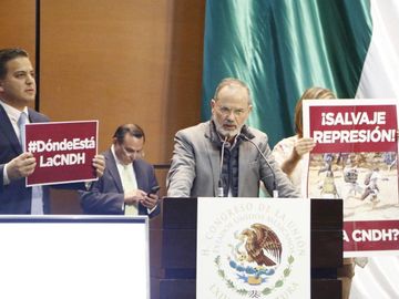 Gustavo Madero pregunta ¿dónde está la CNDH y su titular Rosario Piedra Ibarra?