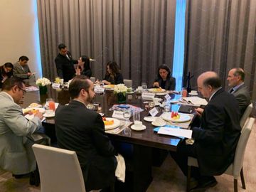 Gustavo Madero en el Encuentro Expansión donde se analizó el Presupuesto de Egresos 2020