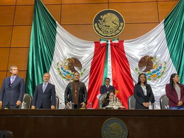 Gustavo Madero en la instalación de la Comisión Permanente