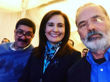 Senador Gustavo Madero y Rocío Reza, nueva Presidenta del PAN en Chihuahua
