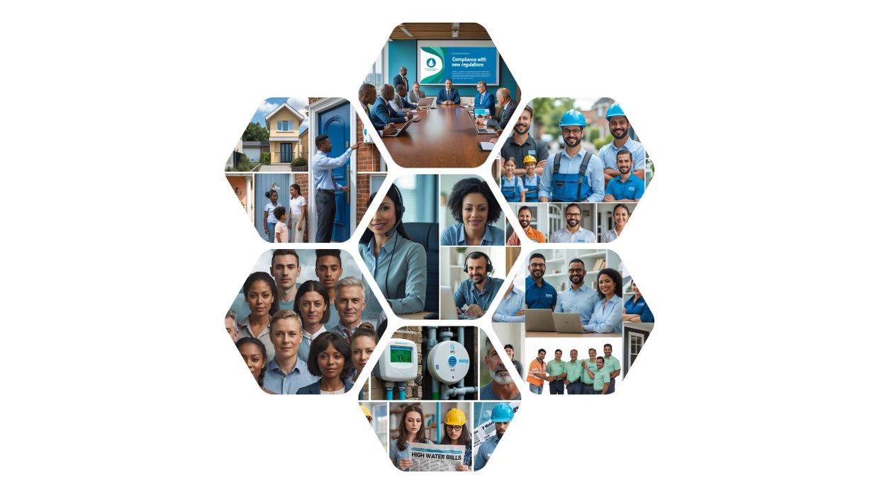 Smart water metering & customer 
Water industry customer transformation