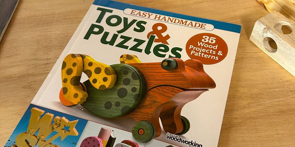 "Toys & Puzzles" is a more modern book with some great designs.