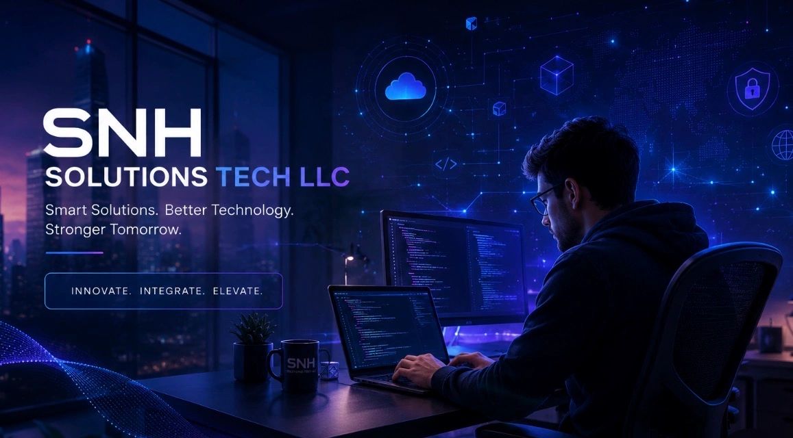SNH Solutions Tech LLC delivers reliable, secure, and high-performing IT solutions for high
