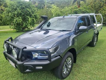 Graphene ceramic protection on glossy vehicle paintwork with leather interior coating
