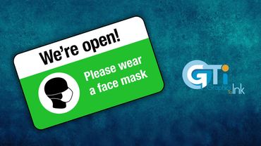 Signage, floor graphics, stickers, labels