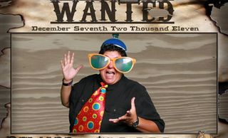 wanted poster green screen photos