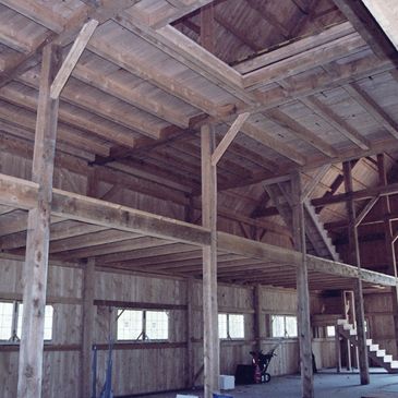 POST AND BEAM FRAME