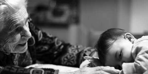 A great-grandmother shares her personal legacy stories with her great-grandchild.