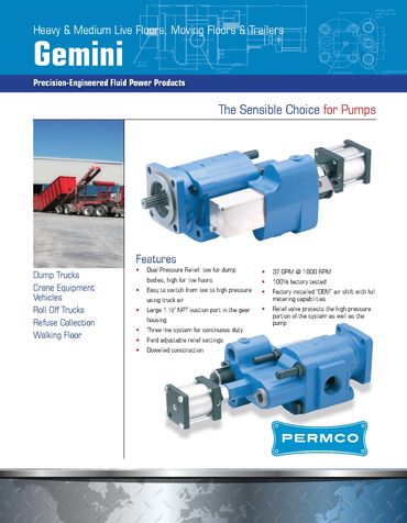 Gemini Pump pamphlet
