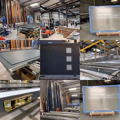 Aluminium Gates Factory based in the UK. Aluminium Gates are designed and made in-house.