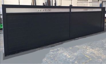 Electric gates installed in Congleton