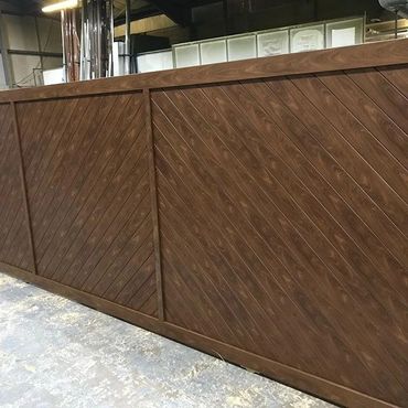 Electric gates installed in Whitchurch