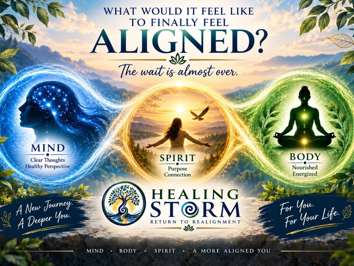 Spiritual healing promoting mind, spirit, and body alignment.