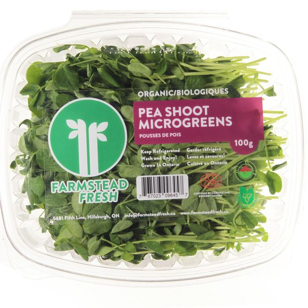 Pea Shoots Microgreens
Farmstead Fresh Organic Microgreens