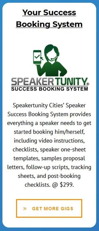 SpeakerTunity opportunities from Jacque Zoccoli