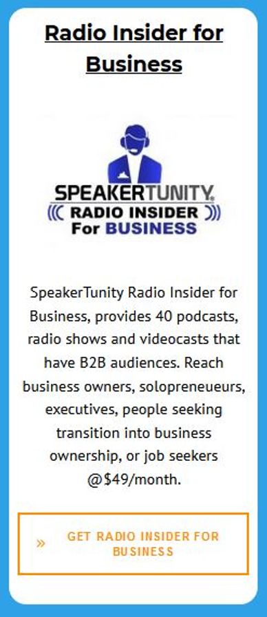 Jacque Zoccoli offers up the SpeakerTunity network