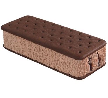 Mississippi Mud Ice Cream Sandwich