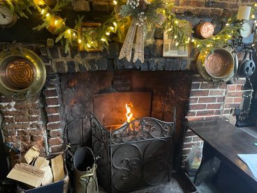 Cosy pub fire