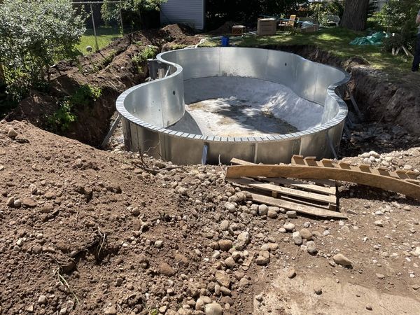 Pool install grounding and bonding.