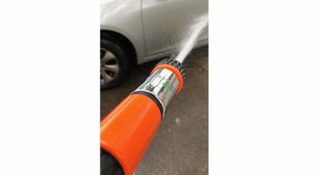 See how powerful the SG-OzPAK's Ozone Water jet spray is