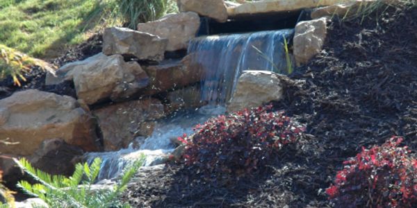 Water feature desiggned and built by CEL