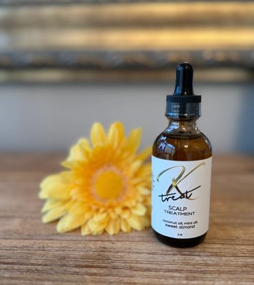 K Treat Hair Oil,  Deeply hydrates dry, brittle hair, reduces shedding, supports healthy, fuller hai