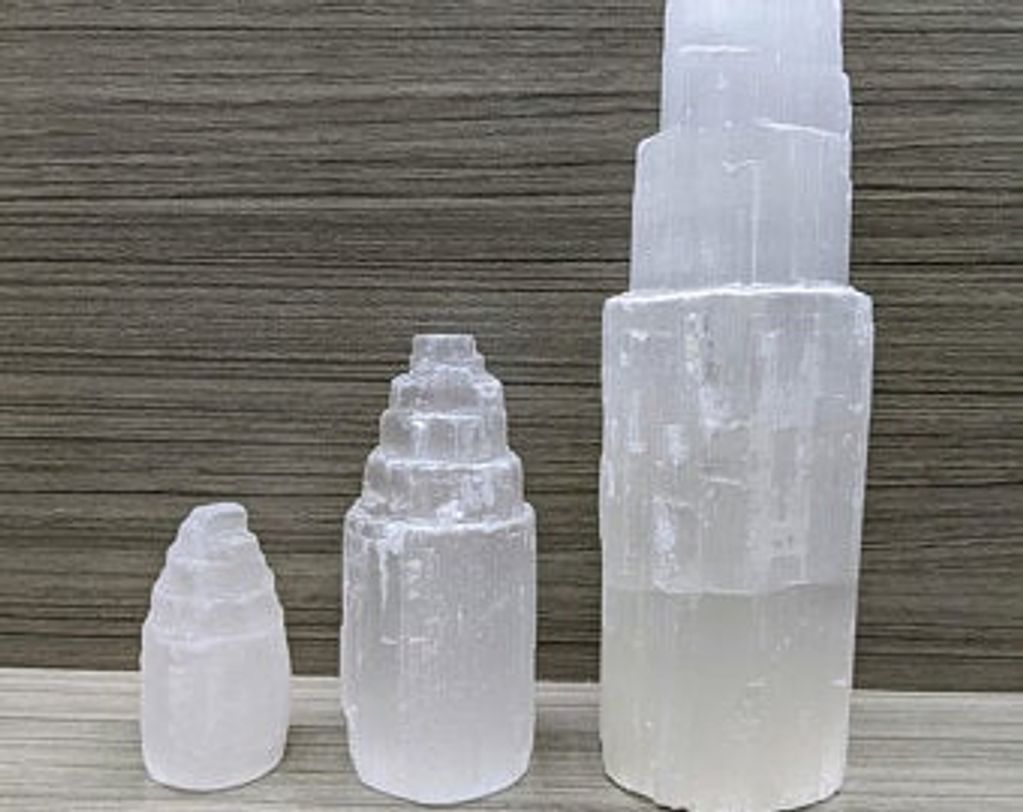Selenite cleanse the energy in the body & environment.  Cleanse all other crystals