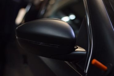 Professionally installed matte black vinyl in Portland, Oregon