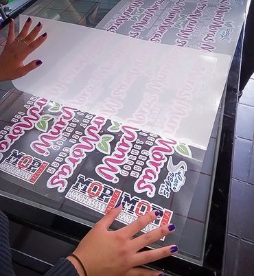 Plotter de corte, Vinilo textil, SOHO Publicidad SAS